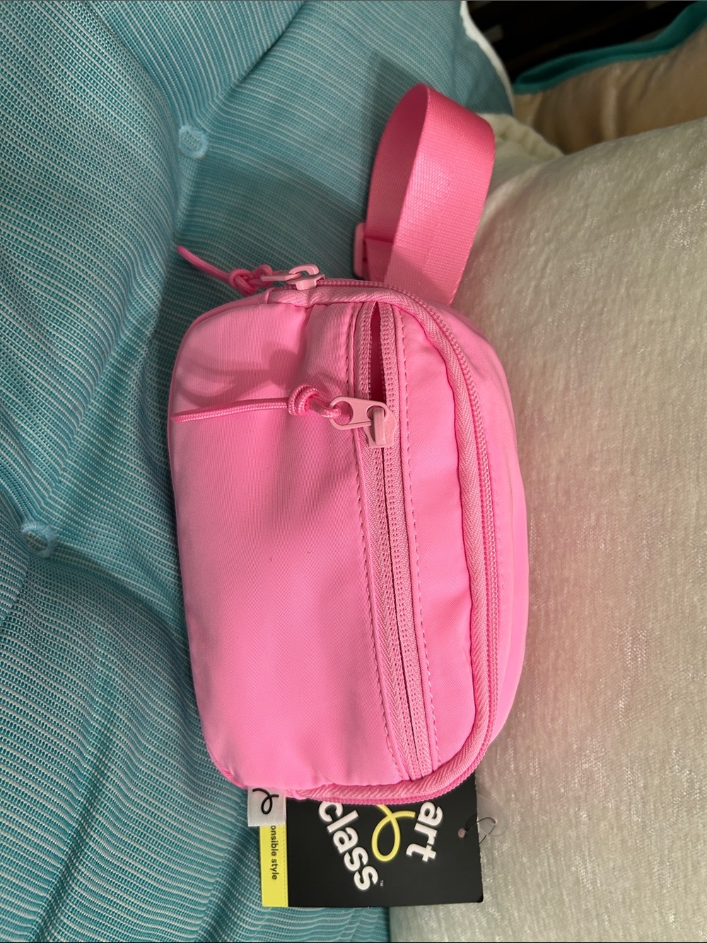 art class Bright Pink Mini Crossbody Bag